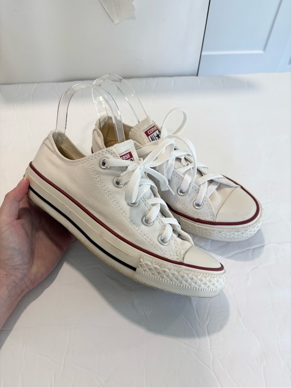 Converse All Star Ox Optic White Sneaker
Size Womens 6